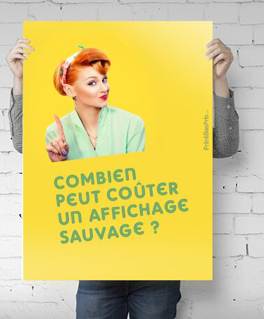 affichage sauvage