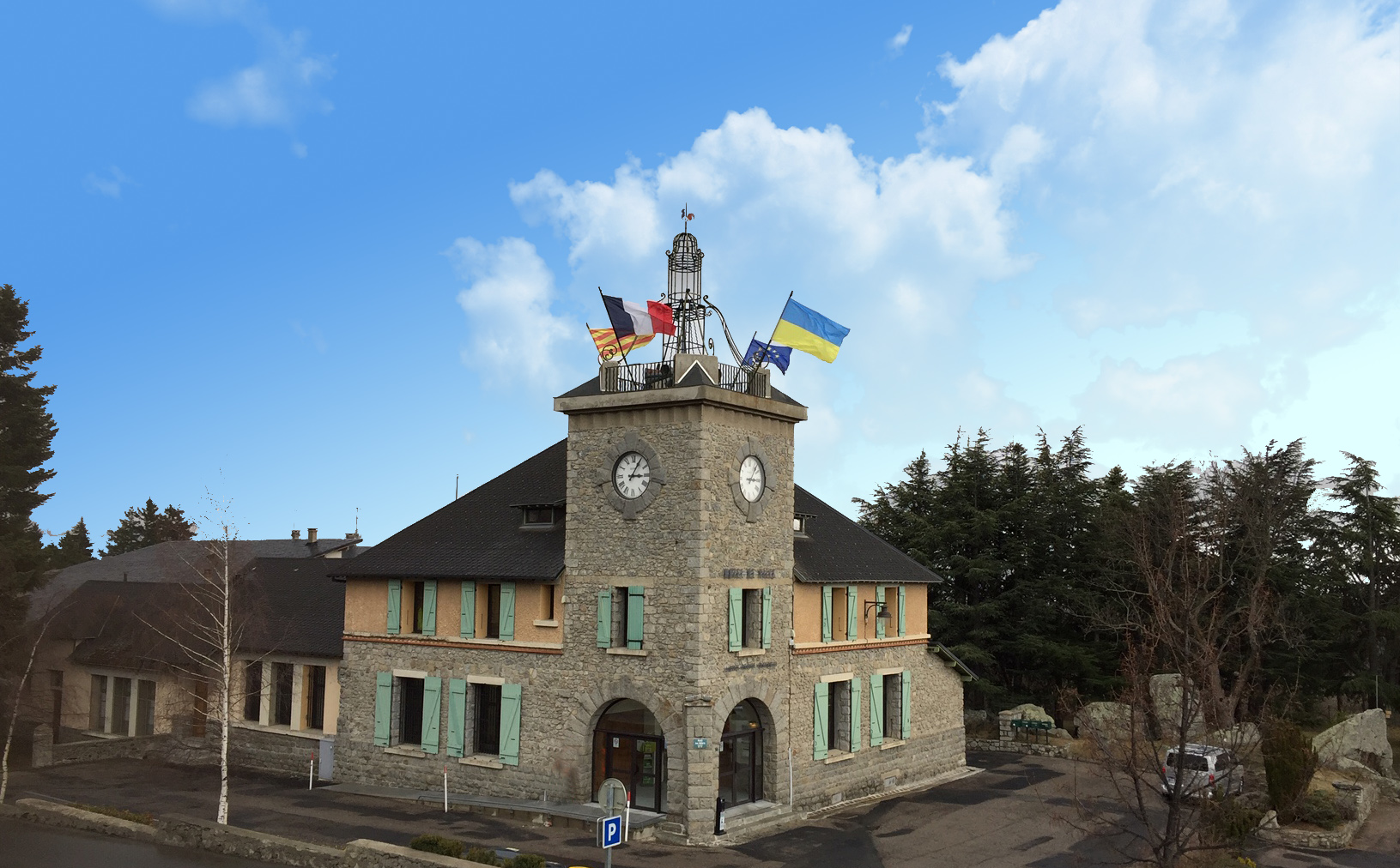 drapeau ukrainien font romeu