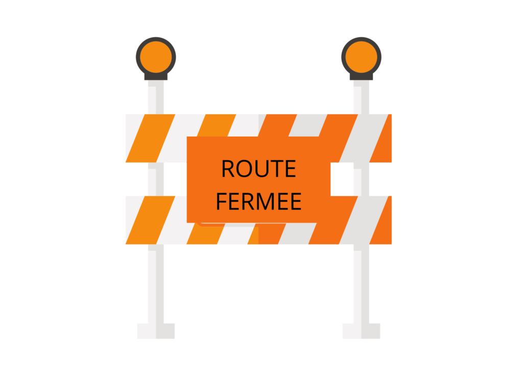 route-fermee