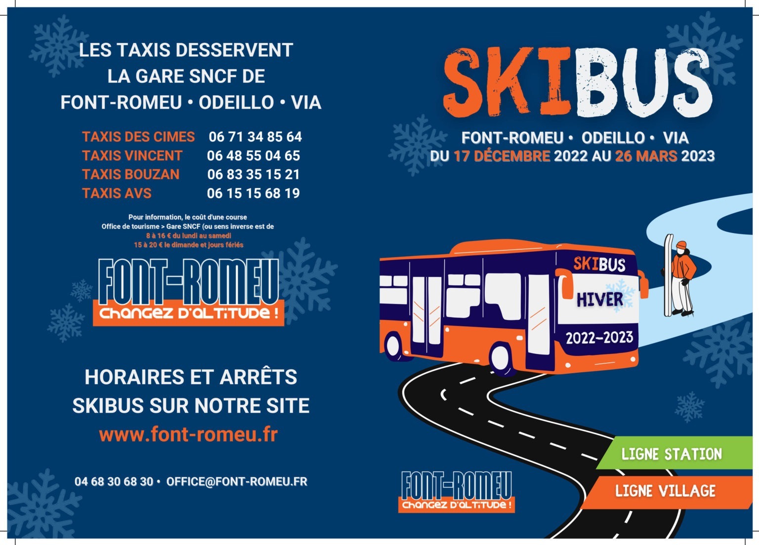 FLYER SKIBUS FOND page 1