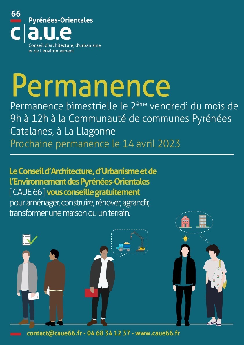 Affiche permanence La Llagonne