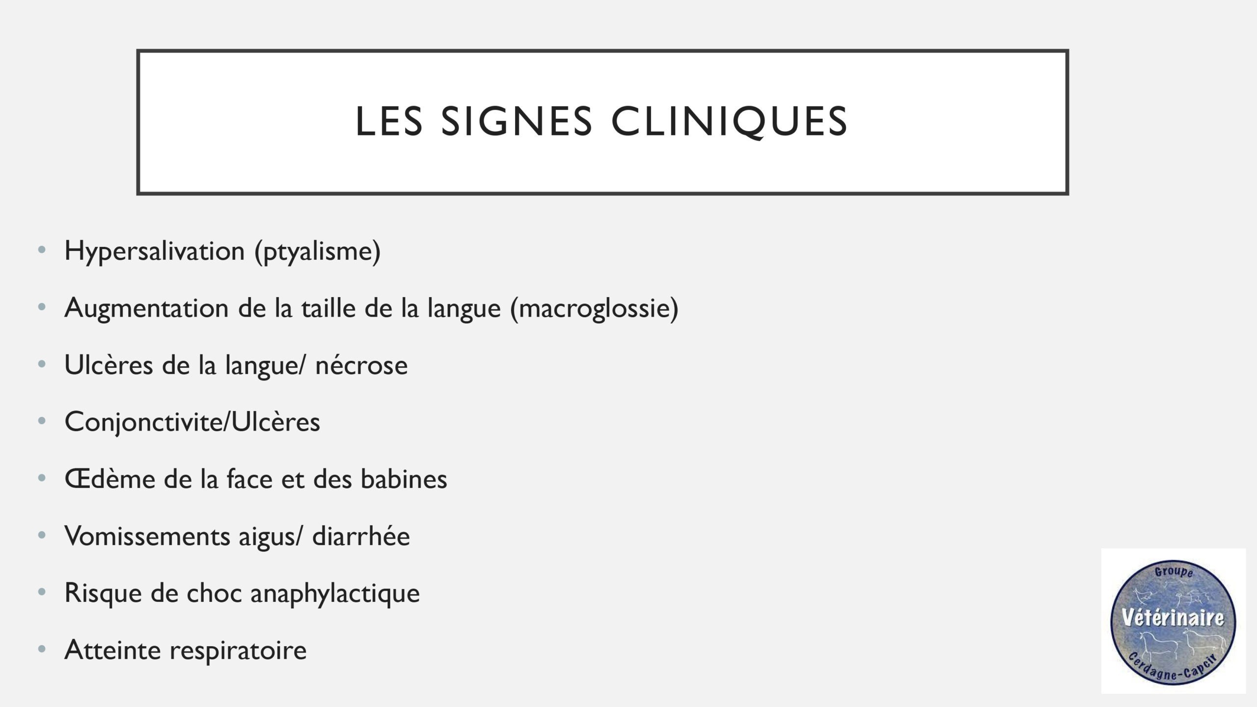 signes cliniques