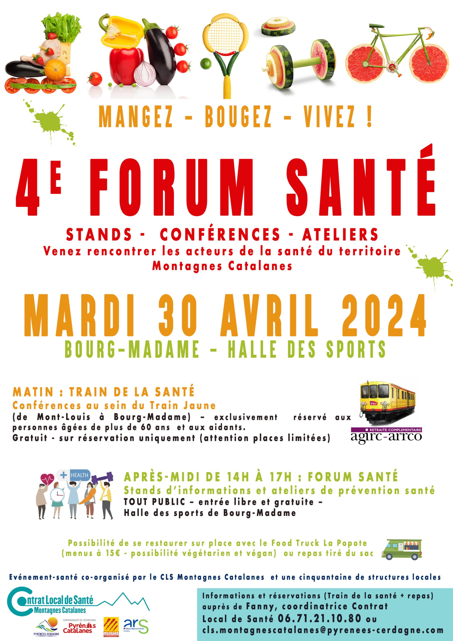 affiche Forum santé 2024