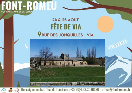 Fête de Via-24 et 25 août 2024