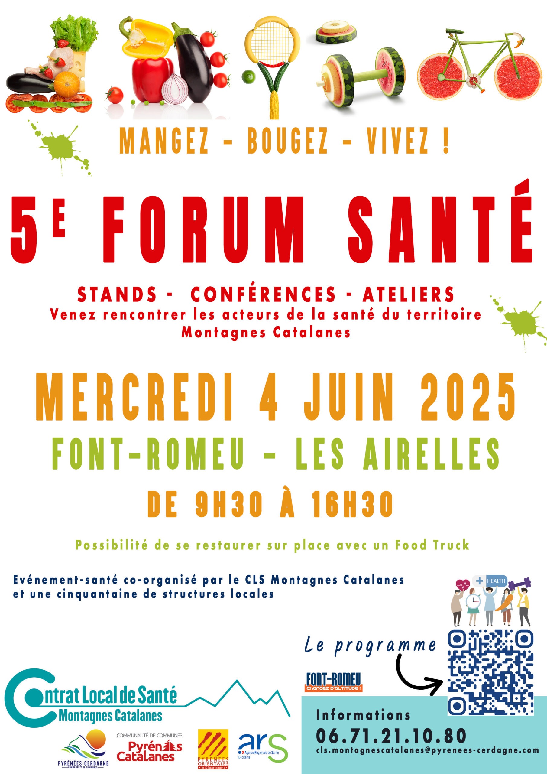 affiche 5e forum santé Font-Romeu vf