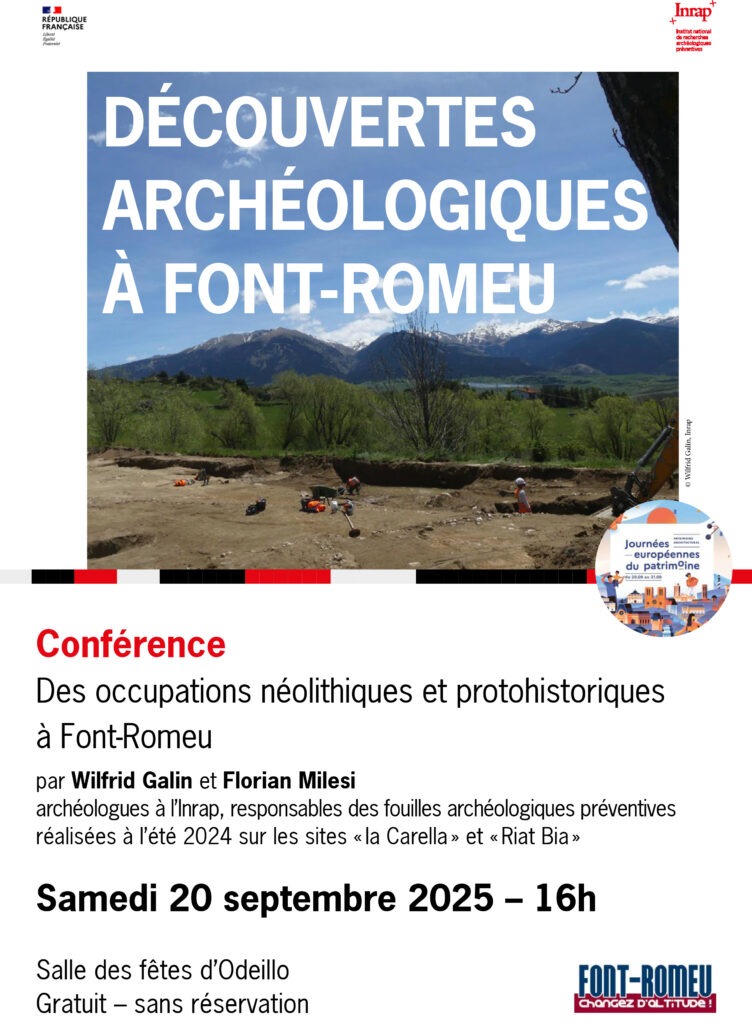 affiche conférence JEP Font-Romeu